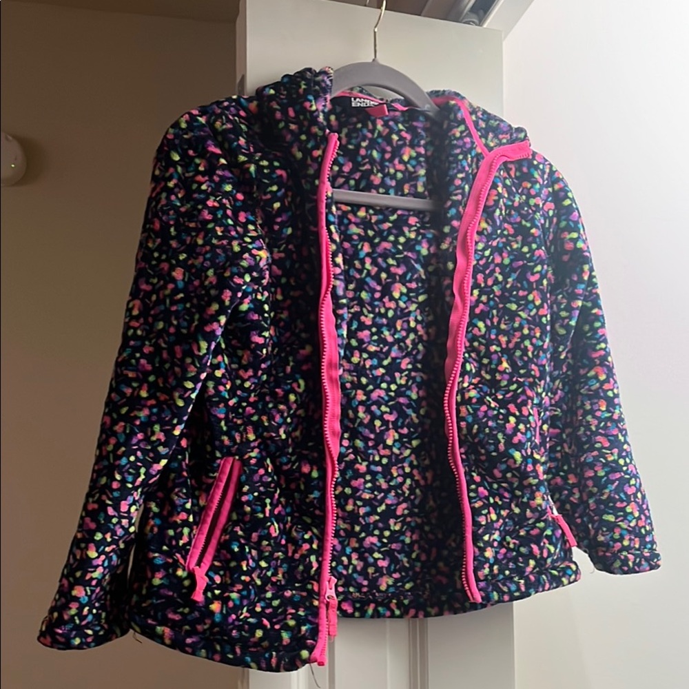 Fleece zip up hoodie